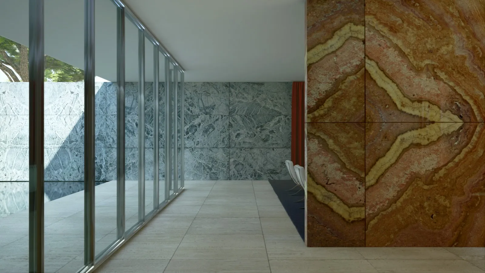 Mies Van Der Rohe Pavilion II