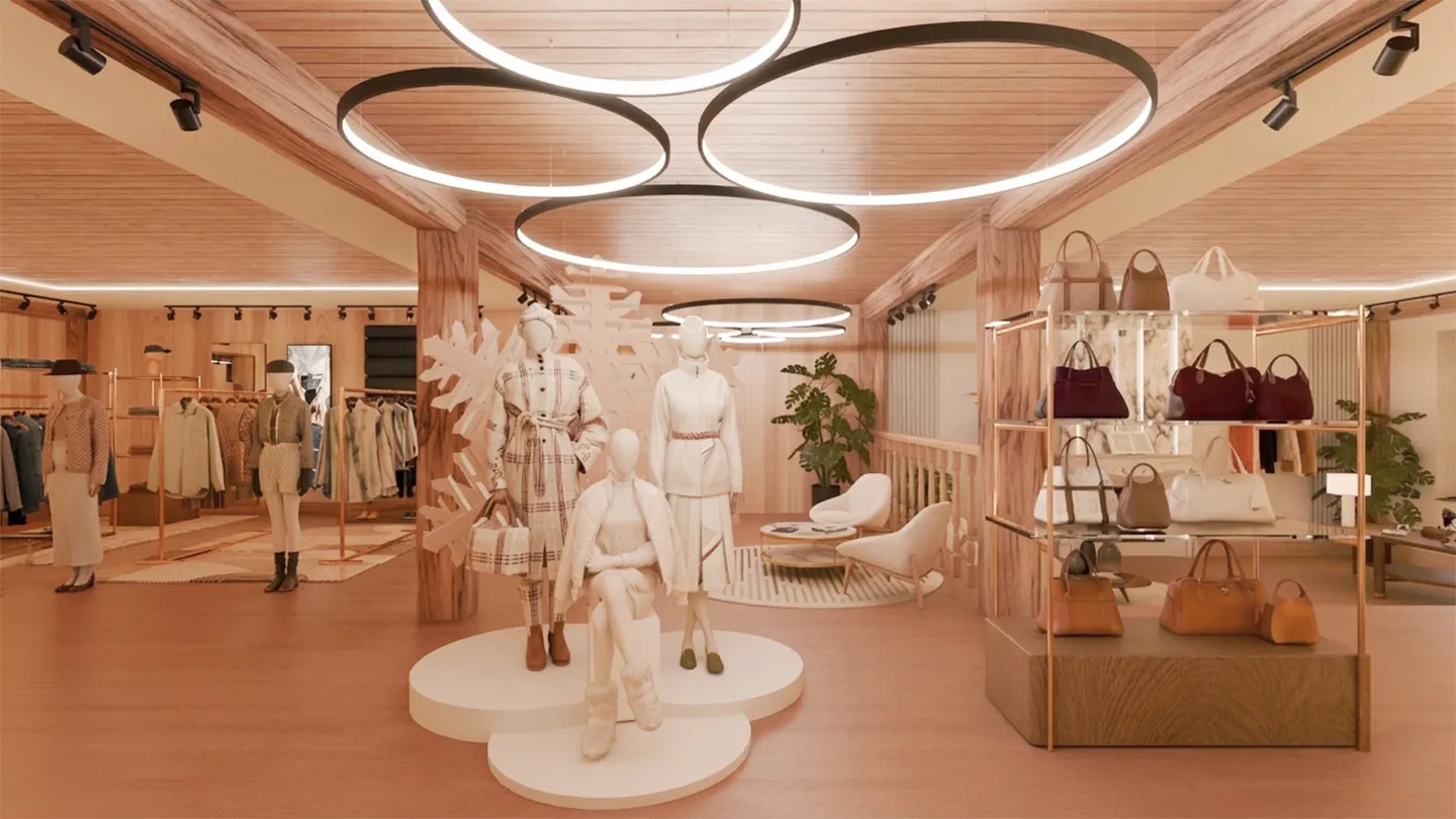 High end retail shop