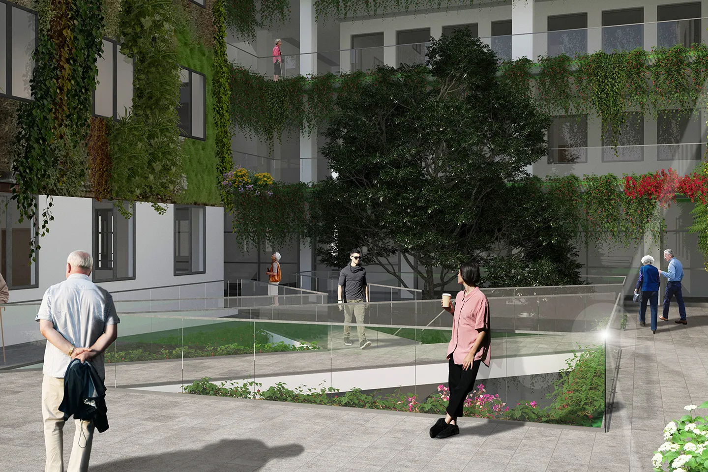 Healthcare facility retrofit